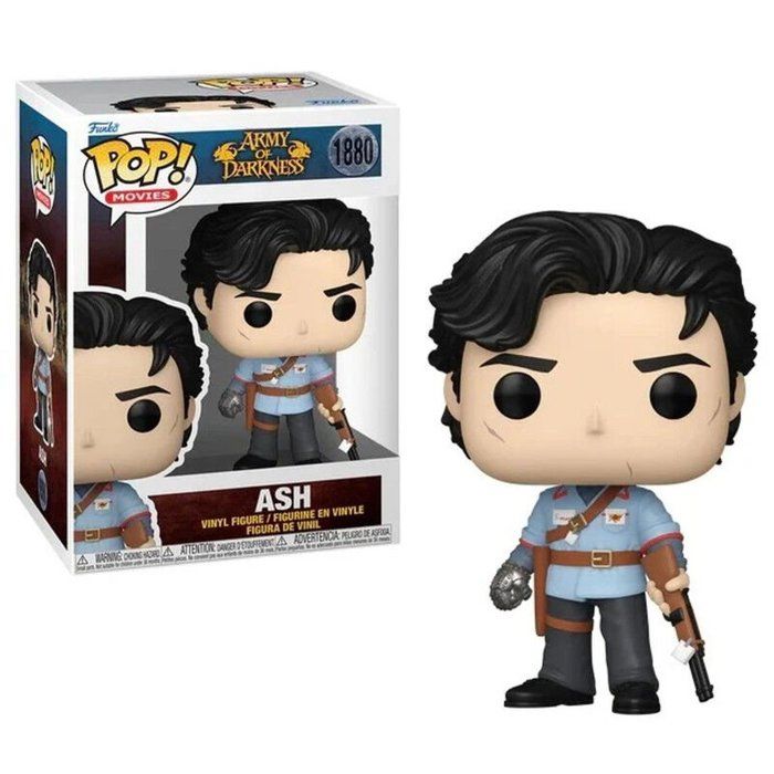 Figurine - Funko Pop! - Ash Williams - 95 cm - Vinyle de Qualité - Army of Darkness