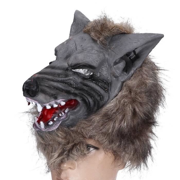 Masque Halloween Latex Motif Animal – Masque De Porc Ou Loup-garou Effrayant – Pour Déguisement, Cosplay, Fête