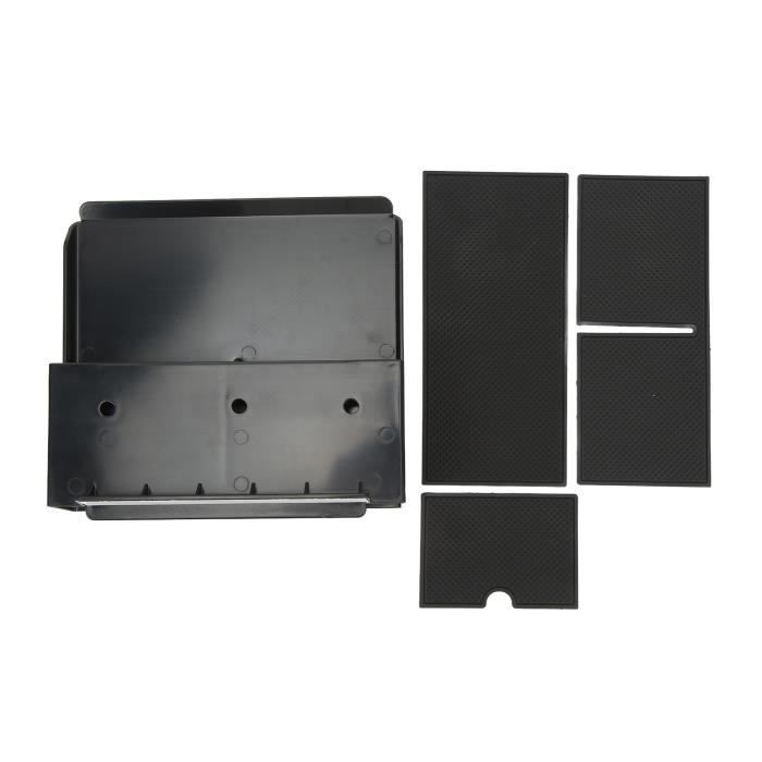 GAFAT Compatibile con Nissan Qashqai J12 e-Power 2022-2025 2026 Portabevande Copertura, in Gomma Morbida TPE, Organizer Console Centrale, Supporto Originale a Tre Punti Antiscivolo Anti Vibrazione