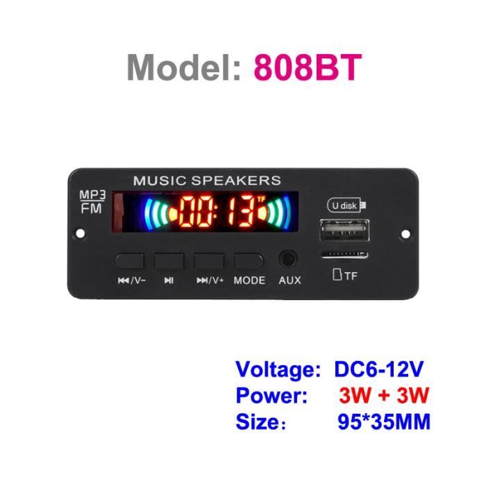 Amplificateur De Puissance Numérique Stéréo,2x25w,De Classe D,Carte De