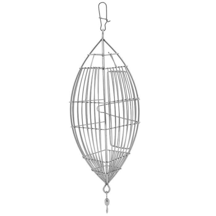 25 Pièces Mangeoires à Appâts Pour Carpe Avec Ressort Lumineux – Pour Pêche De Nuit En Eau Douce Et Mer – Pratiques Et Résistantes