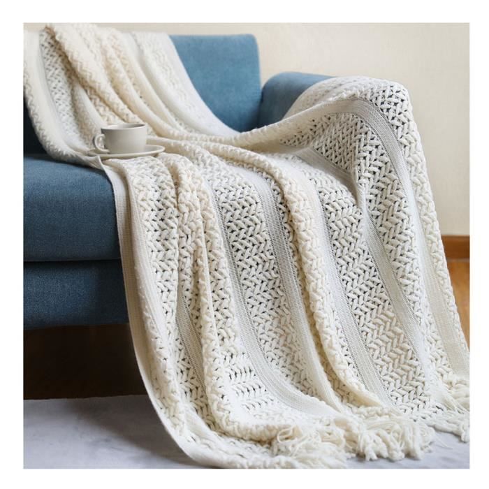 Couverture Plaid EMEMA En Flanelle, 150x200 Cm, Kaki Clair, Neuve Sous Emballage