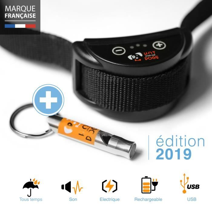 Collier Anti Aboiement Pour Chien Stoppe Les Aboiements Avec Des Sons Des Stimulations Electriques Avec Batterie Rechargeable Achat Vente Anti Aboiement Collier Anti Aboiement Pour Cdiscount