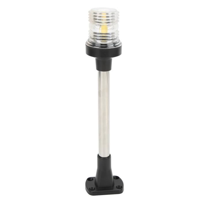 Lumière De Navigation De Bateau Marine, 12 V, Blanc, LED En Acier Inoxydable, étanche, Ancre De Poupe, Lumière De Navigation Pour Yacht, Pêche, Ponton, Bateau, Voile, Kayak
