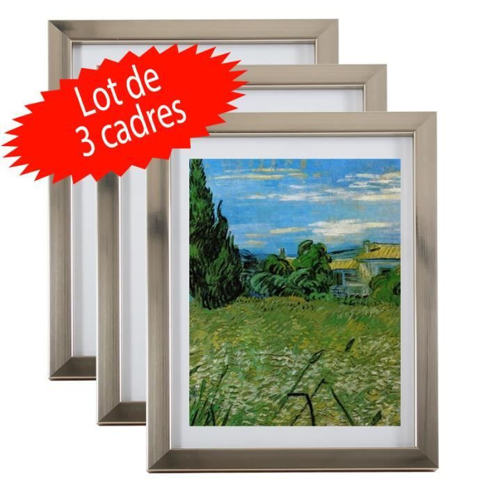 Lot de 3 cadres photos - Décoration