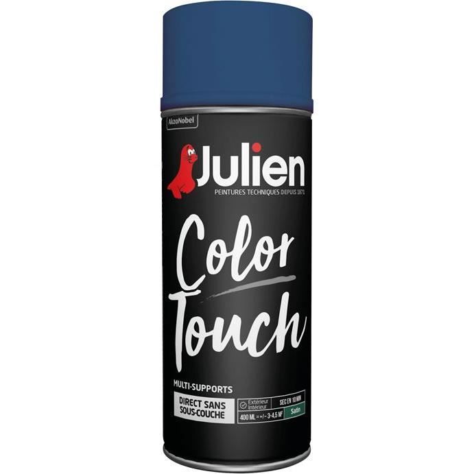 Bombe Peinture Color Touch 400 Ml Marine Satin Achat Vente