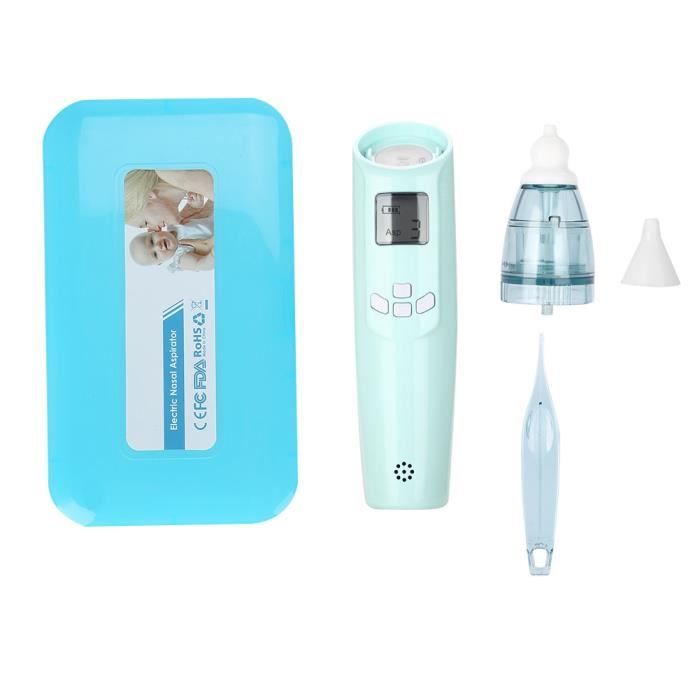 Aspirateur Nasal Manuel Pour Bébé - Conception Anti-reflux, Lavable, Pour Dégager Le Mucus, 0-36 Mois