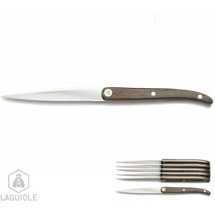 Couteau à steak inox 23 cm-Evolution