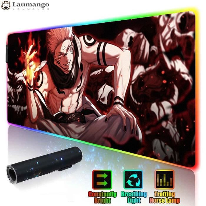 Tapis De Souris Personnalisé Jujutsu Kaisen 40x90cm - Surface Lisse, Base Antidérapante - Pour Gaming, Bureau, Ordinateur