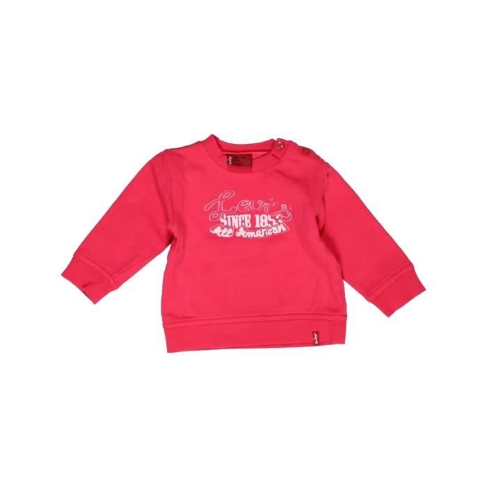 Sweat Bebe Fille Levi S 18 Mois Rouge Hiver Vetement Bebe Rouge Cdiscount Pret A Porter