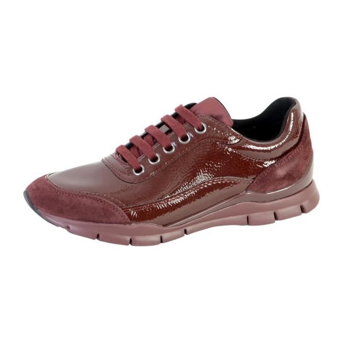 Basket geox rouge femme shop