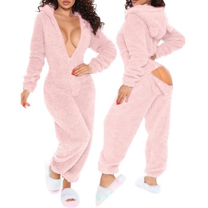Pyjama combinaison femme pas cher outlet
