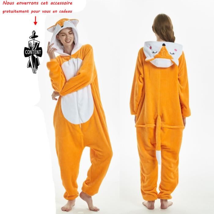 pyjama combinaison animaux adulte