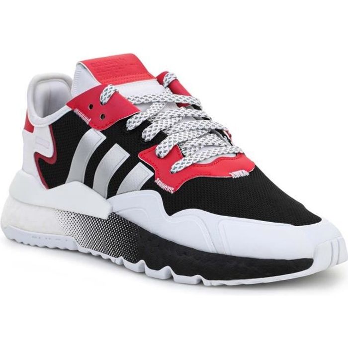 Baskets ADIDAS Nite Jogger Noir Homme Adulte Noir Cdiscount Chaussures