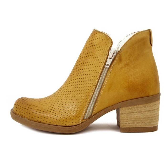 chaussure ete marron femme