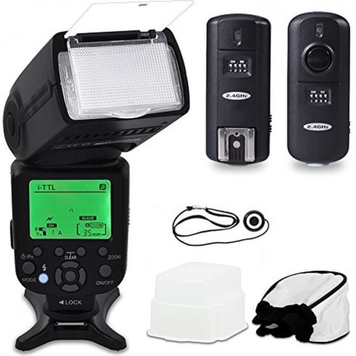 Kit flash pour Nikon D7100 D7000 D5300D5200… Cdiscount Appareil Photo