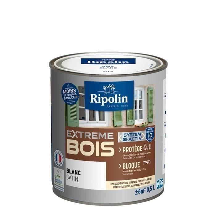RIPOLIN Peinture Bois Satin Haute Protection qui Protège et Magnifie vos Bois - vue 2