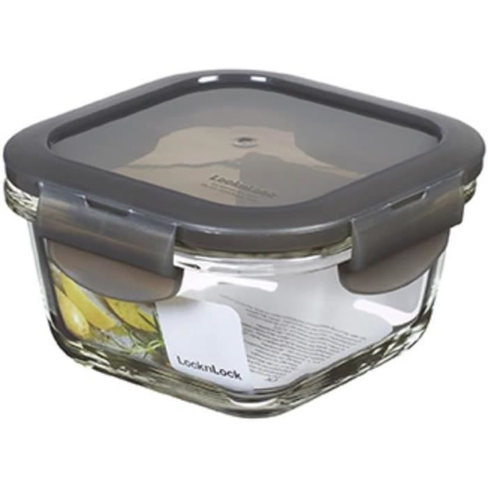 LocknLock Lot de 3 boîtes de conservation classiques | 2,61 l | 155 x 155