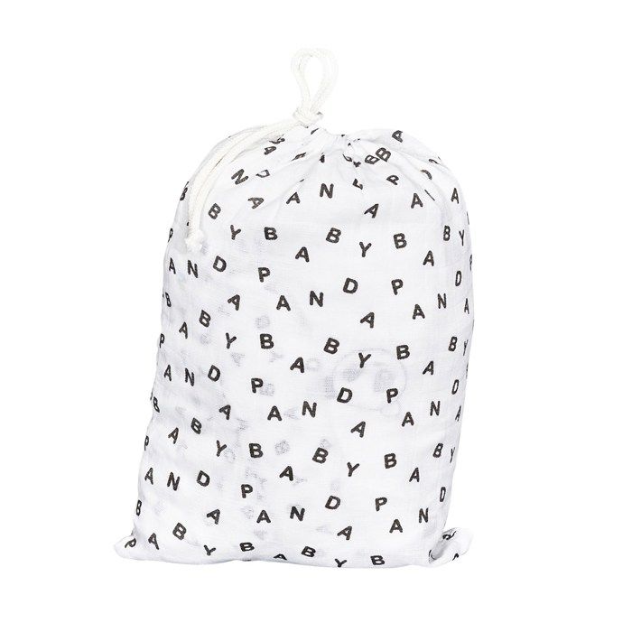 SAUTHON Lot de 2 draps housse coton bio Panda Chao Chao SAUTHON Lot de 2 draps housse coton bio Panda Chao Chao