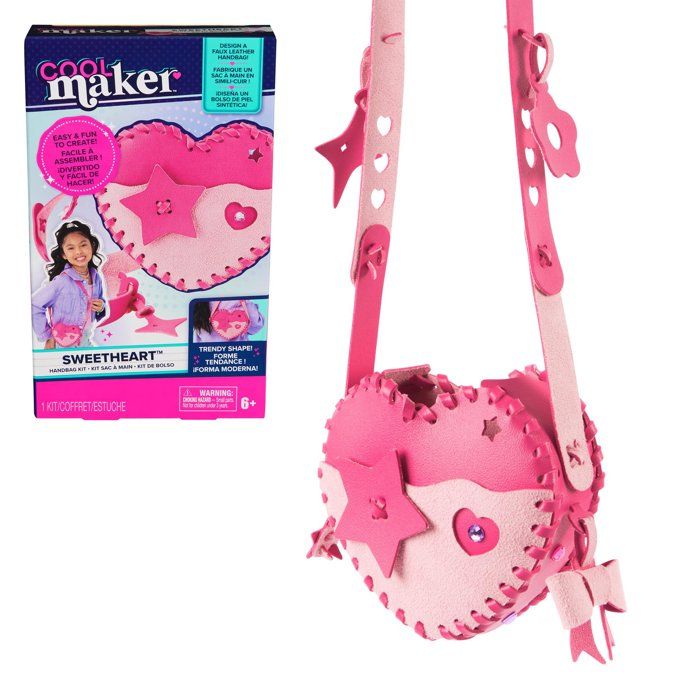 Kit Sac À Main Spin Master 6075721 – Sac Cœur À Coudre Et Décorer, 6+ - vue 3