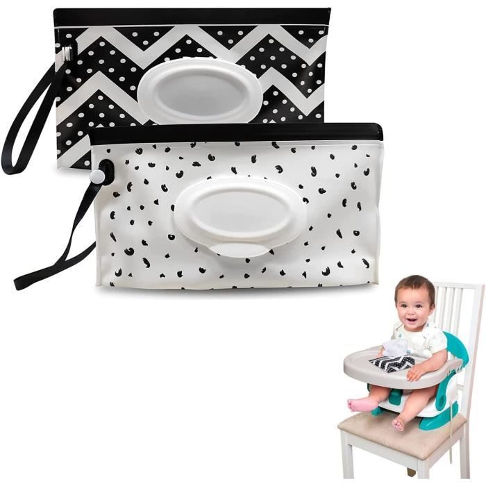 Pochette Lingettes Bébé Boîte à Lingettes Distributeur De Lingettes Humide... – Grandado Boite Lingette