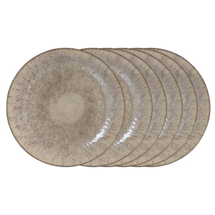 Assiette plate Akaris 27 cm (lot de 6) - Table Passion Assiette plate Akaris 27 cm (lot de 6) - Table Passion