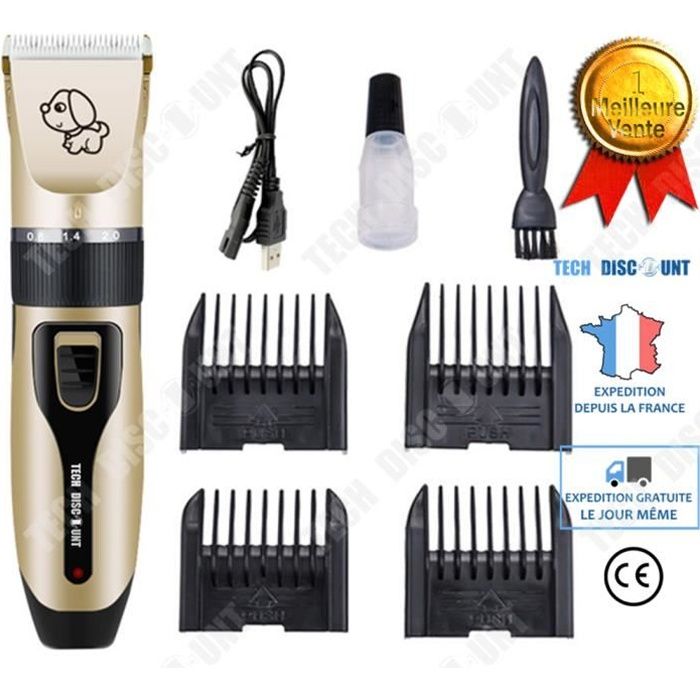 Td Tondeuse Chien Poil Long Animaux Epais Professionel Rasoir Patte Sans Fil Et Chat Animaux Moutons Chevaux Lapin Silencieuse Cdiscount