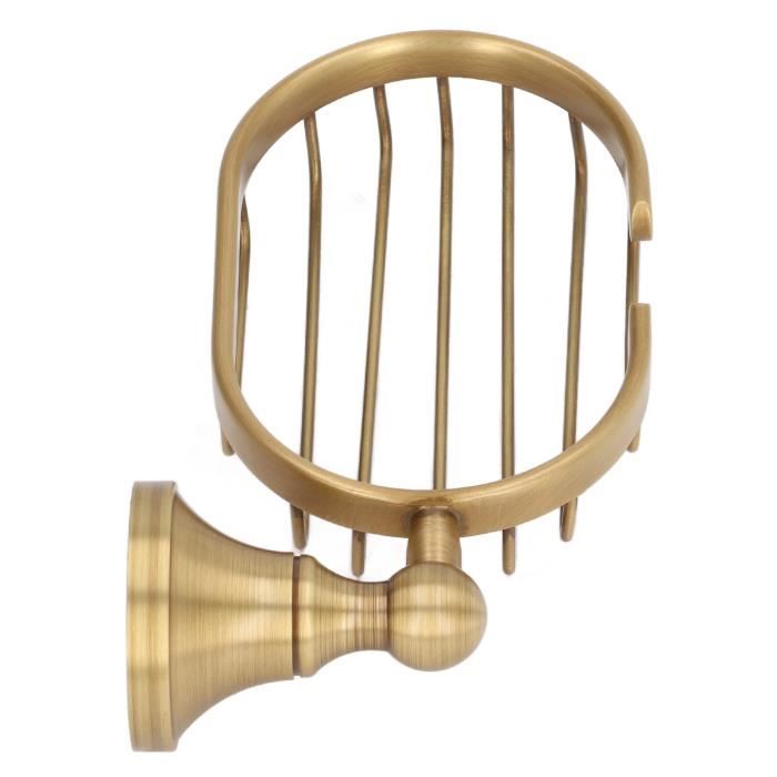Porte-savon Métal Vintage 1930 – Style Rétro – Argenté – Fabrication France