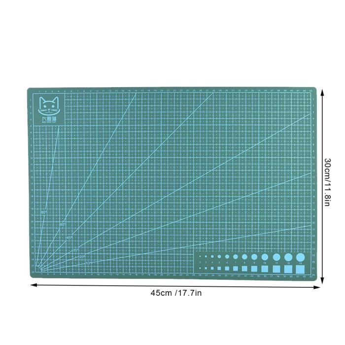 INNAL 14 Pcs Tapis De Decoupe Set Tapis De Découpe Double Face Tapis - 6