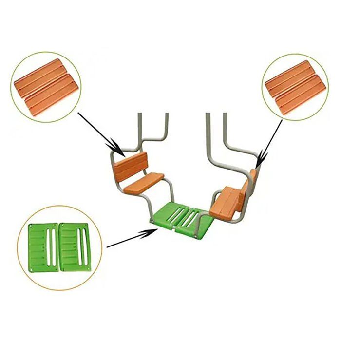 Meilleurs prix pour Sièges dossiers planchers pour nacelle de portique Trigano
