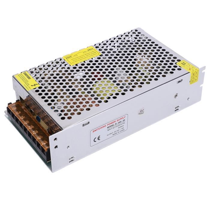 Alimentation Secteur 360W 12V 30A - Convertisseur AC 110V/220V Vers DC, Régulé Et Protégé