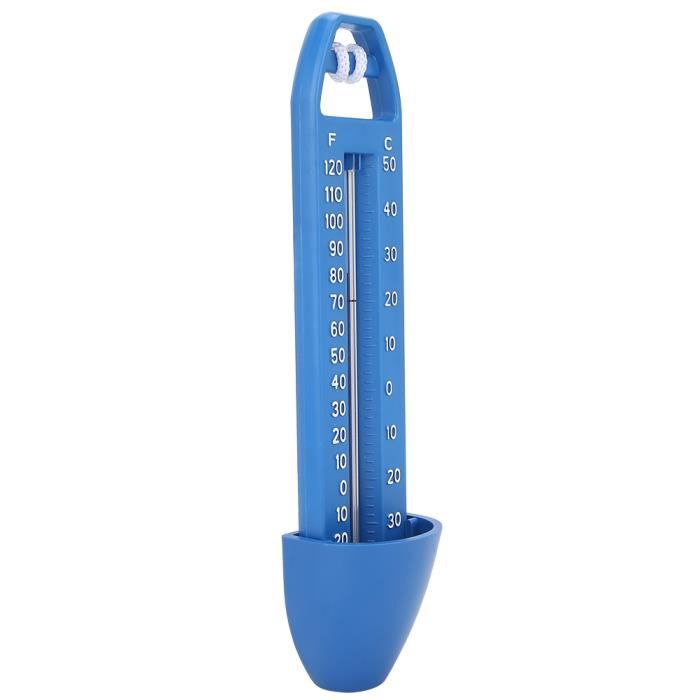 Thermomètre Piscine étanche – Flottant, Facile à Lire, Pour Spa, Aquarium, étang, Usage Intérieur/extérieur