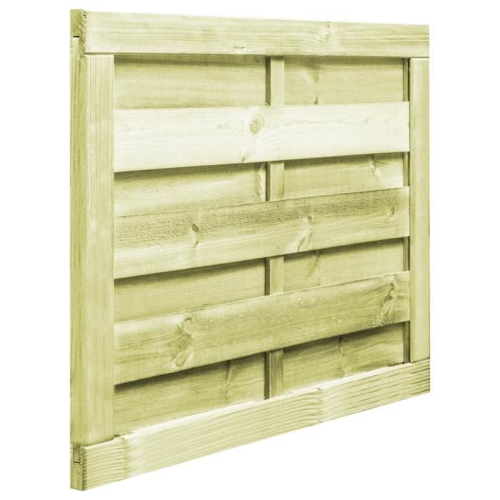 Vidaxl Portillon Bois de pin imprégné 100x75 cm Vert 45314