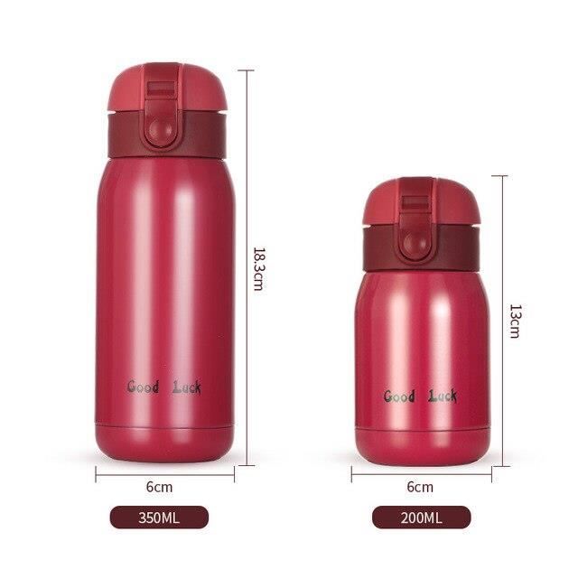 GOURDE BIDON,Rouge-200ML--Mini bouteille isotherme en acier inoxydable pour  enfants, 200-360ml, contenant isolé sous vide, pour cons - Cdiscount Sport