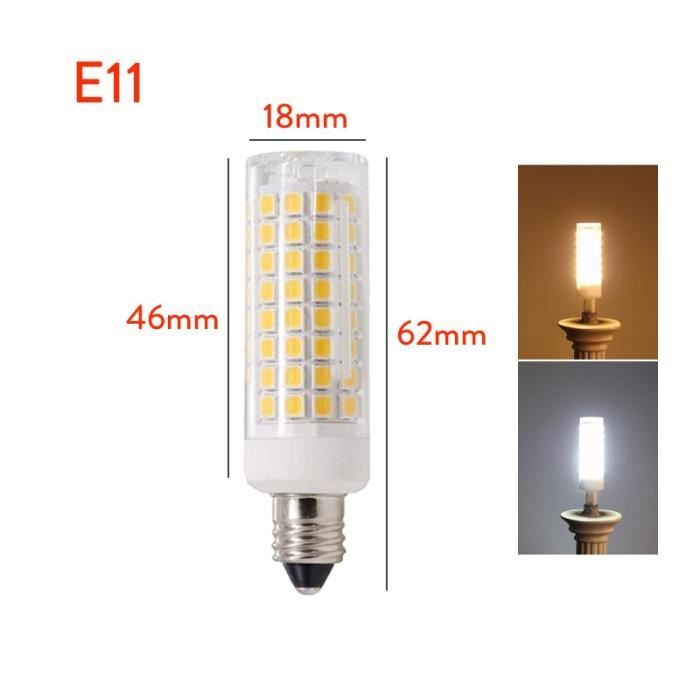 AMPOULE LED,E11Warm White110VMini 102 ampoules led épis de maïs