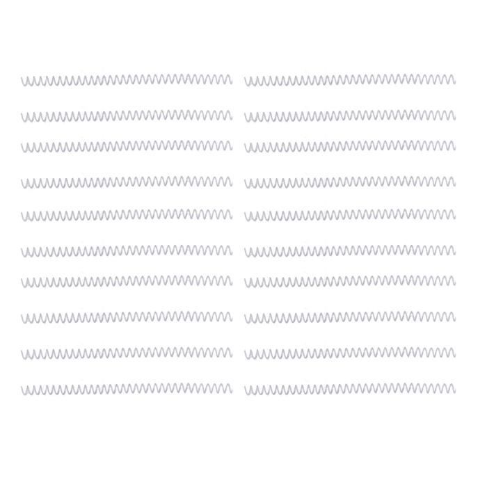 100 Pack Bobines De Liaison En Spirale 4 :1 Pitch A4 | Ubuy