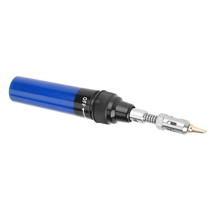 Fer à Souder Butane Weller Pyropen Piezo - Portatif, Allumage Automatique, Réglable 250-500°C - Avec Fonction Souffleur D'air Chaud