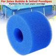 Éponge de cartouche filtrante en mousse de piscine réutilisable / lavable pour Intex Type A - S-1