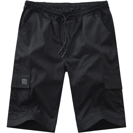Short Cargo Classique pour Homme Short de Travail de Combat Respirant Shorts Et Bermudas Sport avec Bermuda De Travail Homme Short Noir Cdiscount Pret a Porter
