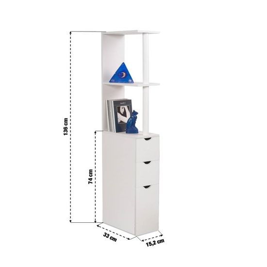 Meuble De Rangement Toilettes Ou Salle De Bains Achat Vente Armoire De Toilette Meuble De Rangement Toilett Cdiscount Ras le bol de vous prendre les pieds tous les quatre matins dans le paquet de 12 rouleaux de papier toilette ! meuble de rangement toilettes ou salle de bains