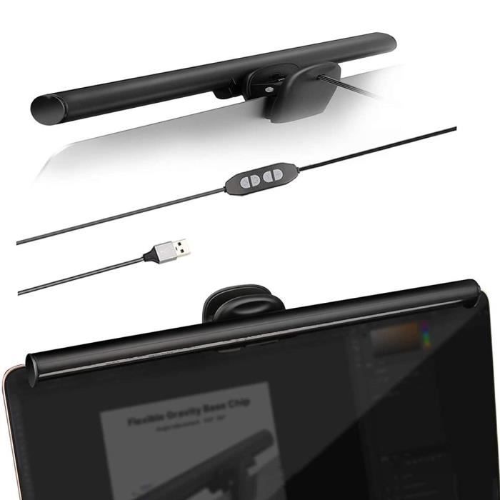 Lampe De Bureau Screenbar USB Pro Avec Variateur Pour Ordinateur Portable -  écran - Moniteur - Baseus