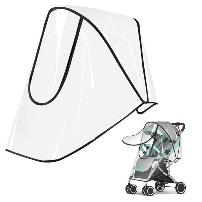 Habillage Pluie Universelle pour Poussette Double Housse de pluie Poussette  Jumeaux en EVA Imperméable Landeau Habillagepluie [49] - Cdiscount  Puériculture & Eveil bébé