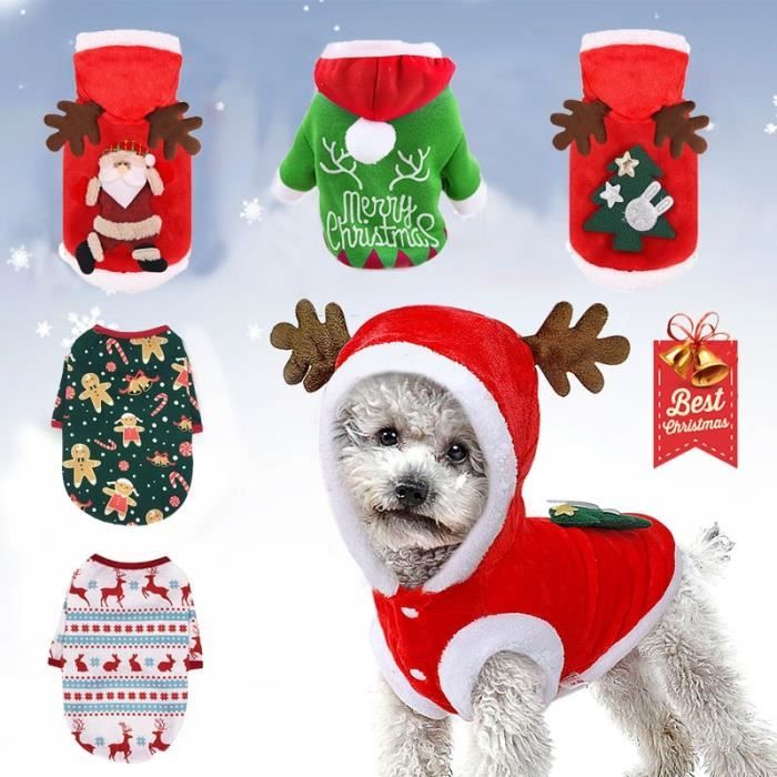 Manteau noel chien store