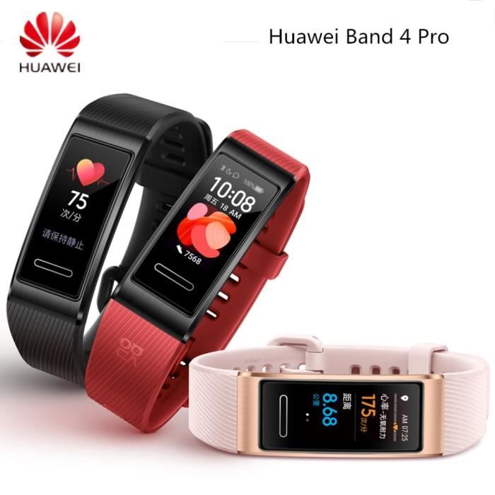 Bracelet connecté huawei on sale band 4