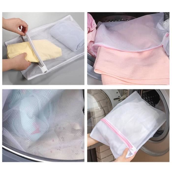 Sac à linge en maille fine, filet de lavage spécial pour machine à laver le  sac à linge, sac pour sous-vêtements : : Cuisine et Maison