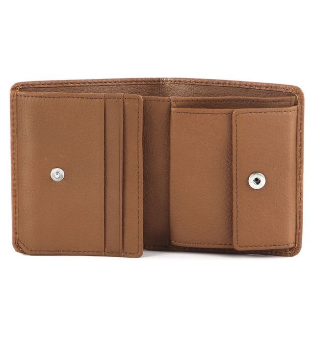 Porte-Monnaie En Cuir Véritable Jurxy - Pochette Compacte Style Moon Pocket Pour Hommes Et Femmes