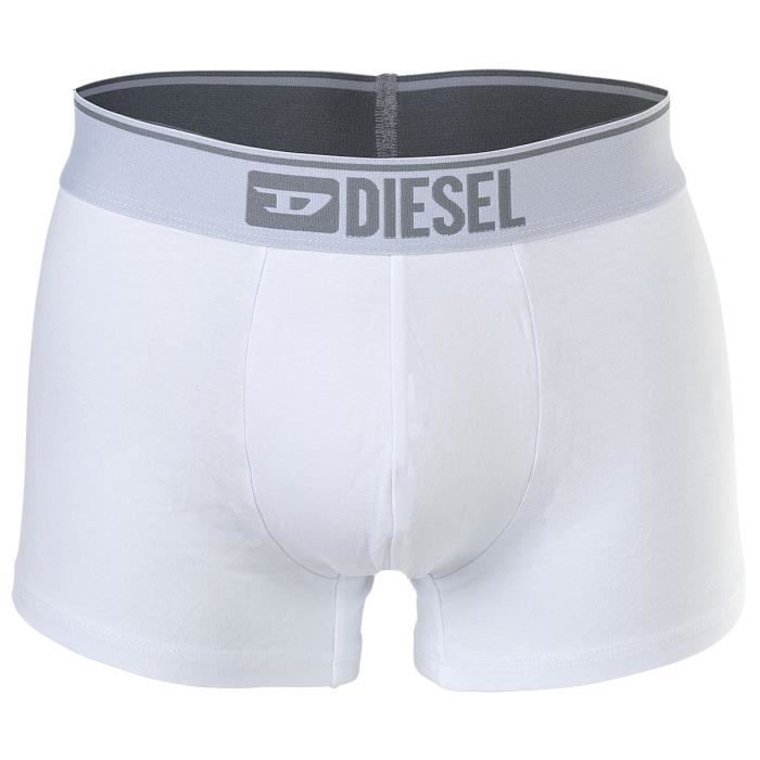 DIESEL Caleçon Homme - uni, Paquet de 3 Blanc - Cdiscount Prêt-à