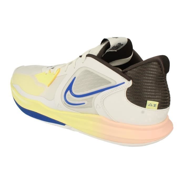 Baskets Nike Kyrie 5 Low Blanc Enfant Respirant Cdiscount Sport