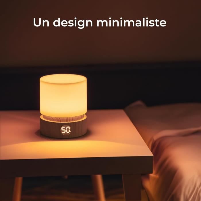 Petite lumière, Jolie veilleuse USB, Poussin d'oeuf en Forme pour Chambre à  Coucher pour comptoir de lit(White Light)