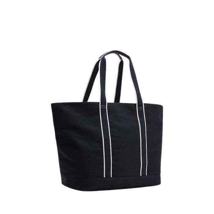 Sac cabas Tommy Hilfiger Ref 58000 bds noir 69 26 43 TU Bleu Cdiscount Bagagerie Maroquinerie